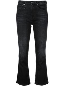 R13 jean à style bootcut - Noir