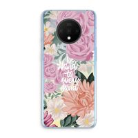Kindness matters: OnePlus 7T Transparant Hoesje