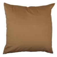 Clayre & Eef Kussenhoes 45x45 cm Bruin Polyester Sierkussenhoes