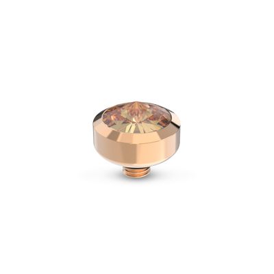 Melano Twisted Glossy Steentje Light Colorado Topaz Rosé