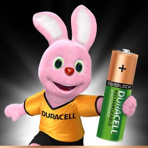 Duracell Recharge Ultra AA-batterijen, verpakking van 4