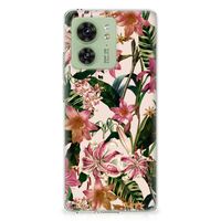 Motorola Edge 40 TPU Case Flowers - thumbnail