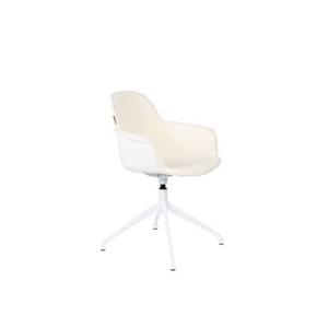 Zuiver Albert Kuip Swivel Eetkamerstoelen Wit - Set van 2