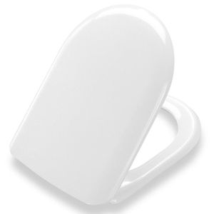 Pressalit 300 closetzitting voor Sphinx staande closetpot 300 wit 548000-bt8999