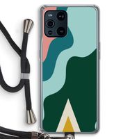 Noor B: Oppo Find X3 Transparant Hoesje met koord