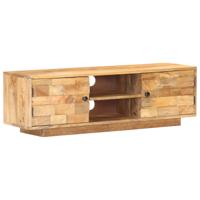 Tv-meubel 116x30x35 cm massief mangohout - thumbnail