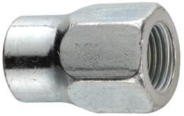 Fix-Nippel Chain routing nut short zinced