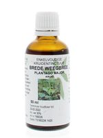 Natura Sanat Plantago major / brede weegbree tinctuur (50 ml)