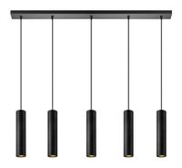 LABEL51 Hanglamp 'Ferroli' 5-lamps, kleur Zwart