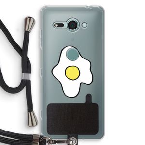 Spiegelei: Sony Xperia XZ2 Compact Transparant Hoesje met koord