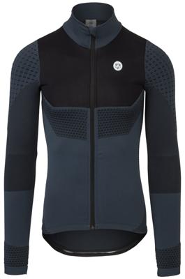 AGU Seamless Fietsshirt Lange Mouwen Performance Heren - Blauw - XS/S