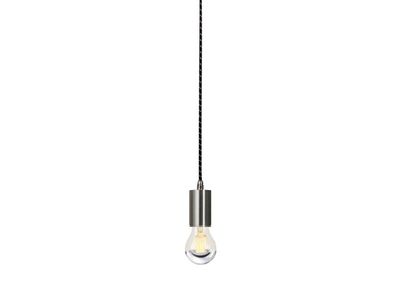 Pendelarmatuur aluminium geborsteld E27