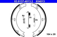 Remschoenset, parkeerrem 03013740132
