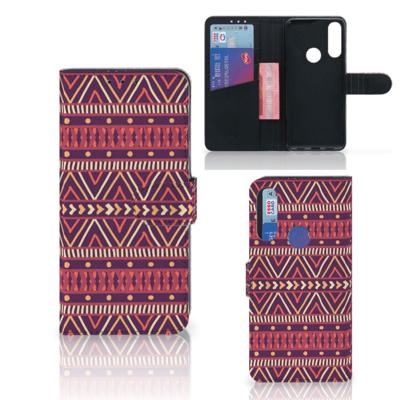 Alcatel 1S 2020 | Telefoon Hoesje | Aztec Paars
