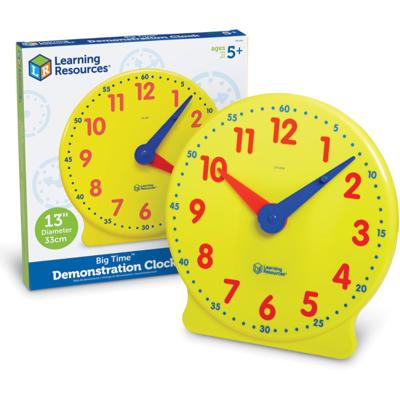 Learning Resources Big Time Leer Klok 12 uurs 33 cm