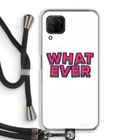 Whatever: Huawei P40 Lite Transparant Hoesje met koord
