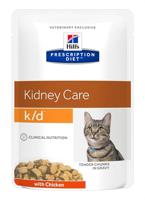 Hill's Pet Prescription Diet k/d Feline with Chicken 85 g - thumbnail