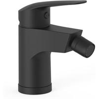 Bidetkraan met handdouche Tres Base Plus | Opbouw | Mengkraan | 1-hendel | Zwart mat