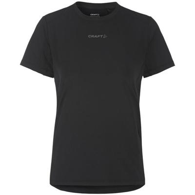 Craft ADV Essence hardloopshirt korte mouw 2 zwart dames S