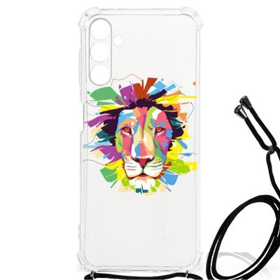 Samsung Galaxy A13 5G | A04s Stevig | Bumper Hoesje | Lion Color