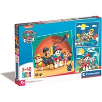 Clementoni Paw Patrol Puzzel 3x48 Stukjes Clementoni Paw Patrol Puzzel 3x48 Stukjes