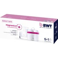 BWT Magnesium Mineralized Water, 5 + 1 Pack 0814135 Filter Wit