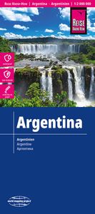 Wegenkaart - landkaart Argentinien - Argentinië | Reise Know-How Verla