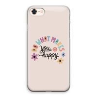Happy days: iPhone 8 Transparant Hoesje