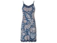 esmara Dames nachtjapon (XS (32/34), Blauw/bloemen) - thumbnail