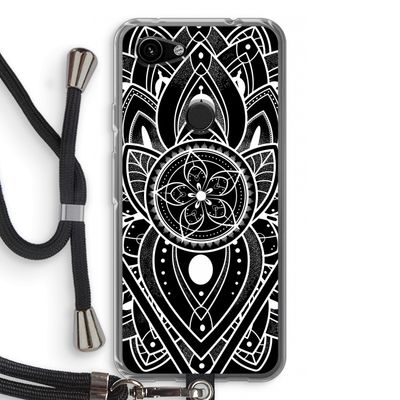 It's Complicated: Pixel 3a Transparant Hoesje met koord