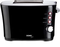 Domo Broodrooster B-Smart, voor 2 sneden brood, zwart Domo Broodrooster B-Smart, voor 2 sneden brood, zwart