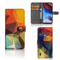 Motorola Moto E7i Power | E7 Power | Book Case | Polygon Color