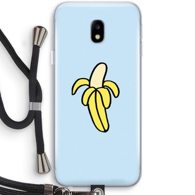 Banana: Samsung Galaxy J3 (2017) Transparant Hoesje met koord