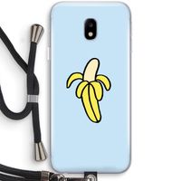 Banana: Samsung Galaxy J3 (2017) Transparant Hoesje met koord