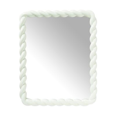 Spiegel twist - groen - 53x43 cm
