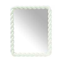 Spiegel twist - groen - 53x43 cm