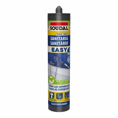Verzegelaar Soudal Easy 158090 Badkamers Wit 290 ml