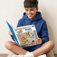 Persoonlijk stripboek - Jommeke 'Het vreemde avontuur' (Hardcover)