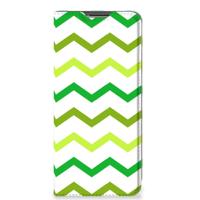 OPPO Find X5 Lite | Reno7 5G | Hoesje met Magneet | Zigzag Groen