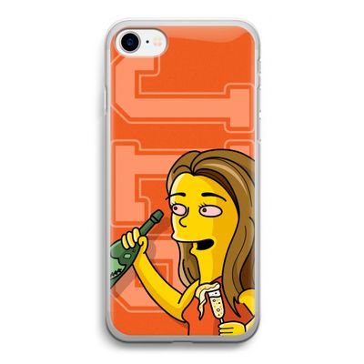 Jamie Lee Simpson: iPhone SE 2020 Transparant Hoesje