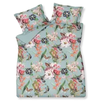 Vandyck Vandyck Flower Mix pearlblue Kussensloop (60x70)