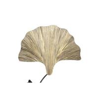 PTMD Lyndy Wandlamp Schelp - 32 x 10 x 26 cm - Metaal - Goud - thumbnail