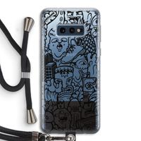 Vexx Black Mixtape: Samsung Galaxy S10e Transparant Hoesje met koord