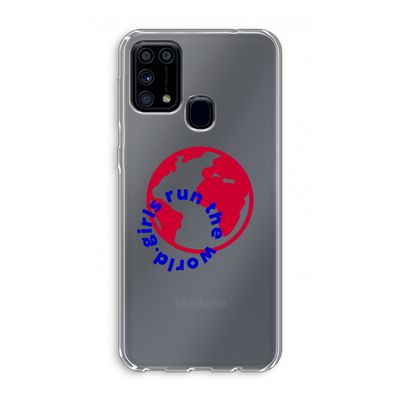Run The World: Samsung Galaxy M31 Transparant Hoesje