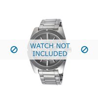 Diesel horlogeband DZ1595 Roestvrij staal (RVS) Zilver 22mm