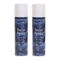 Busje Spuitsneeuw - sneeuwspray - 2 stuks - 150 ml