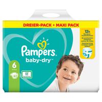 Pampers Baby-Dry Maat 6, 82 Luiers, Tot 12 Uur Bescherming, 13-18kg