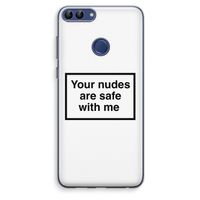 Safe with me: Huawei P Smart (2018) Transparant Hoesje
