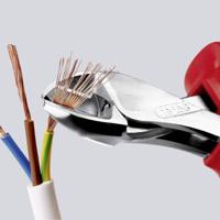 Knipex X-Cut 73 05 160 Werkplaats Zijkniptang Met facet 160 mm Knipex X-Cut 73 05 160 Werkplaats Zijkniptang Met facet 160 mm