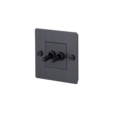 Buster and Punch - 1G double toggle cross Schakelaar